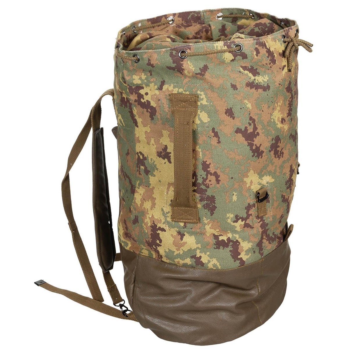 Sac à dos de combat tactique militaire italien d'origine Vegetato camo 40L NEUF