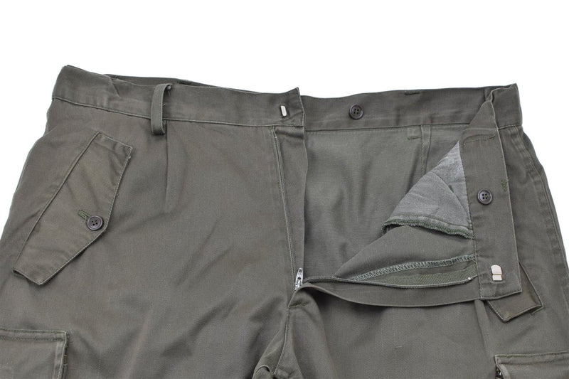 Original Italian military work pants reinforced workwear uniform cargo trousers - GoMilitar