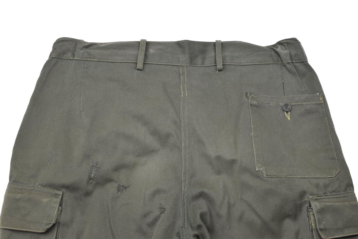 Pantalon de travail militaire italien original, pantalon cargo renforcé pour uniforme de travail