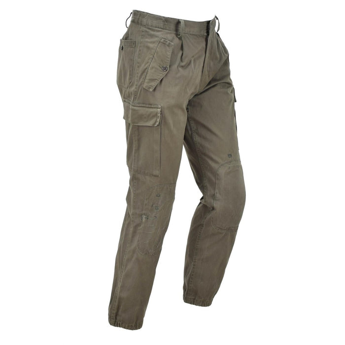 Originele Italiaanse militaire werkbroek versterkte werkkleding uniform cargobroek - GoMilitar