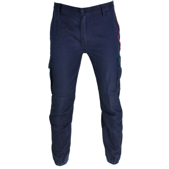 Pantalon de carabinieri de la police italienne original, pantalon bleu d'officier des forces de l'ordre - GoMilitar