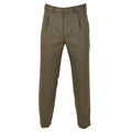 Originele Italië militaire formele broek pantalone verde vintage bruin