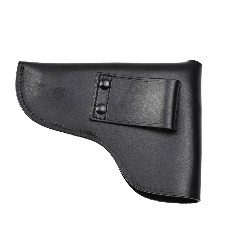Étui en cuir pour pistolet militaire d'origine italienne Beretta, porte-pistolet noir