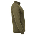 Chemise militaire originale italienne à fermeture éclair, sous-chemise légère et respirante, olive