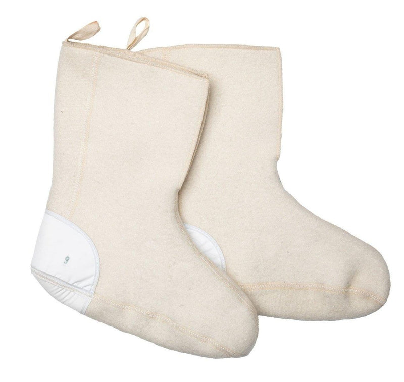 Original Mukluk inner boots cold weather wool vintage boots warm liner white NEW - GoMilitar