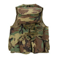 Gilet tactique original Nato camouflage forêt multi-poches armée de campagne NEUF