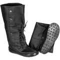 Bottes Alfa originales de l'armée norvégienne, chaussures isolantes en cuir noir, bonne adhérence, NEUVES