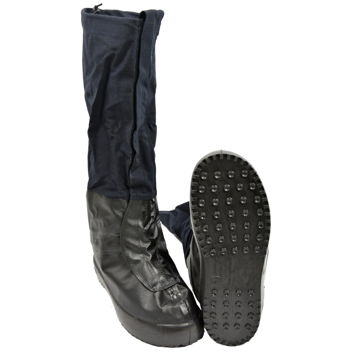 Originele Noorse militaire thermische overschoenen, waterdichte geïsoleerde rubberen beenkappen
