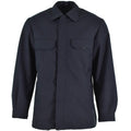 Veste d'uniforme bleu foncé originale de l'armée est-allemande NVA, surplus militaire