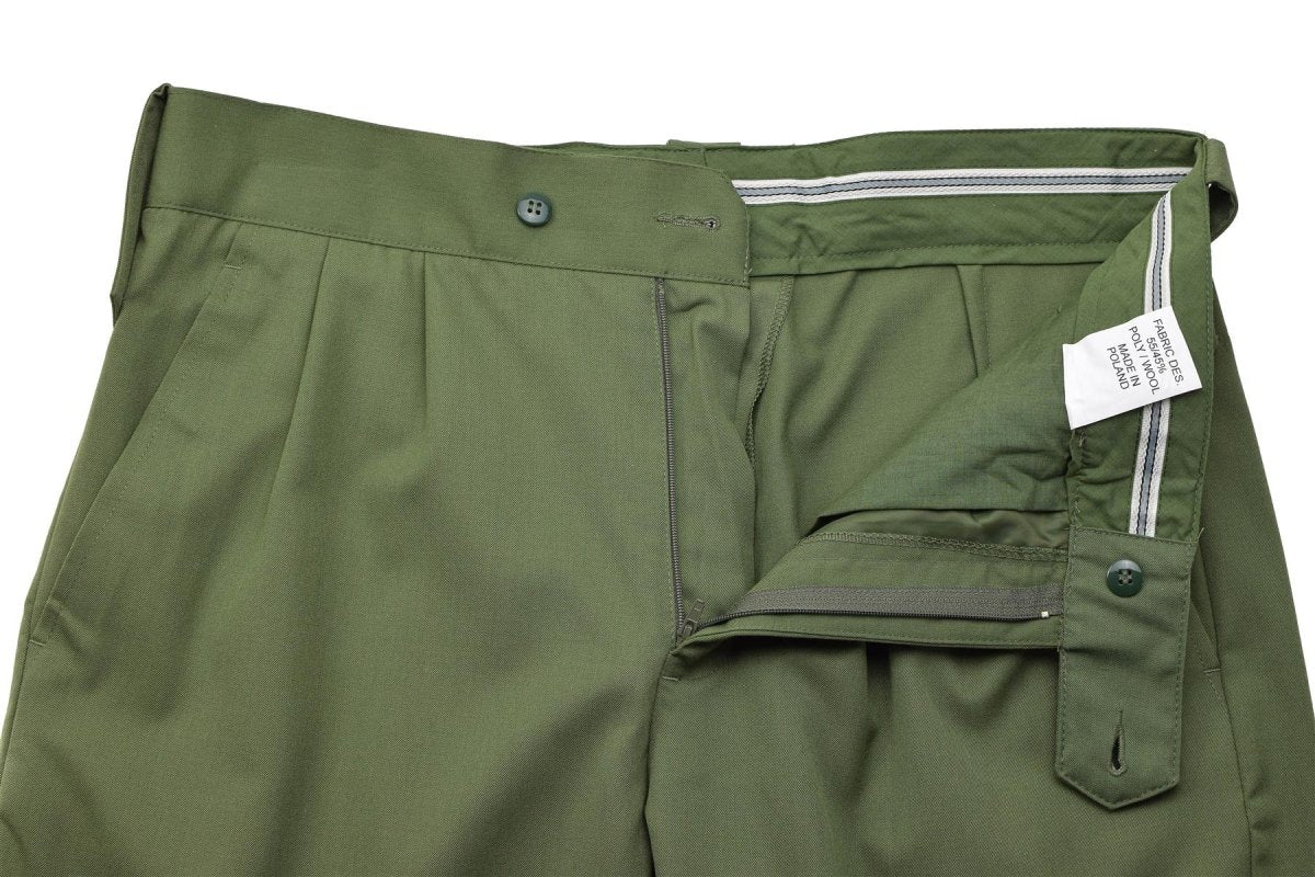 Originele Poolse militaire kledingbroek Duurzame veldbroek Army OD Green