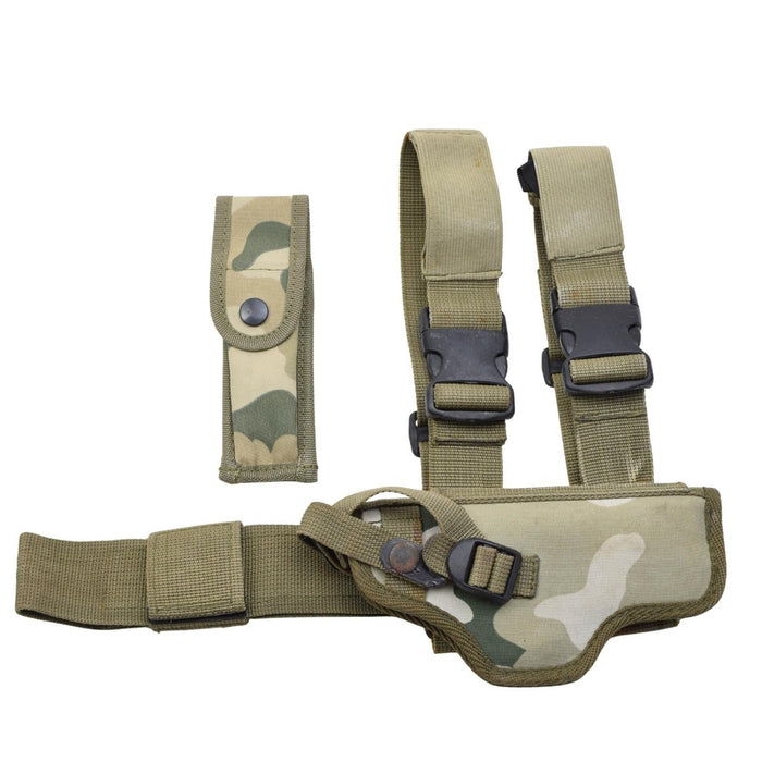 Originele Poolse Militaire Drop Leg Holster Tactical WIST - 94 Pantera Desert Camo - GoMilitar