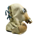 Original Polonais Militaire Soviétique Era SR 1 Masque À Gaz Objet De Collection Vintage Gris