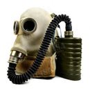 Original Polish Military SR 1 Gas Mask Soviet Era Hose Filter Complete Set - GoMilitar