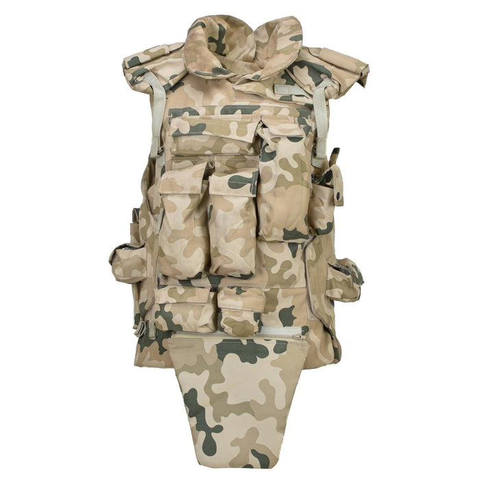 Originele Poolse Militaire Tactische Vestplaatdrager lichtgewicht Desert Camo - GoMilitar