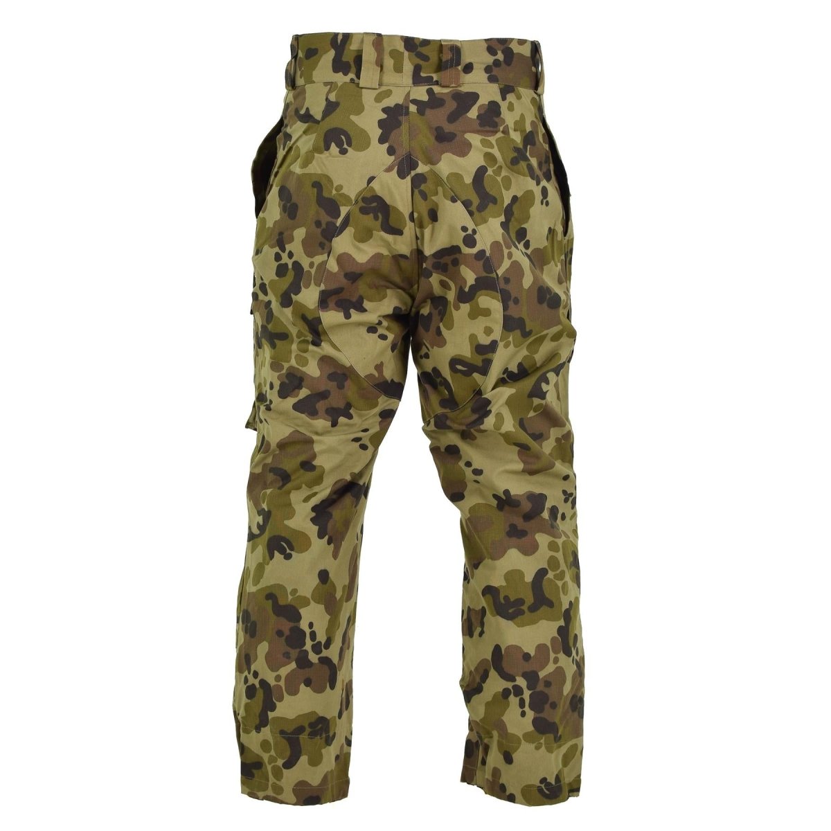 Pantalon BDU original des troupes roumaines sur le terrain, motif moucheté, camouflage, NEUF