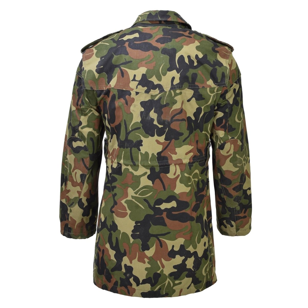 Originele Roemeens militaire parka M93 camo -blad hap -jas tactisch nieuw
