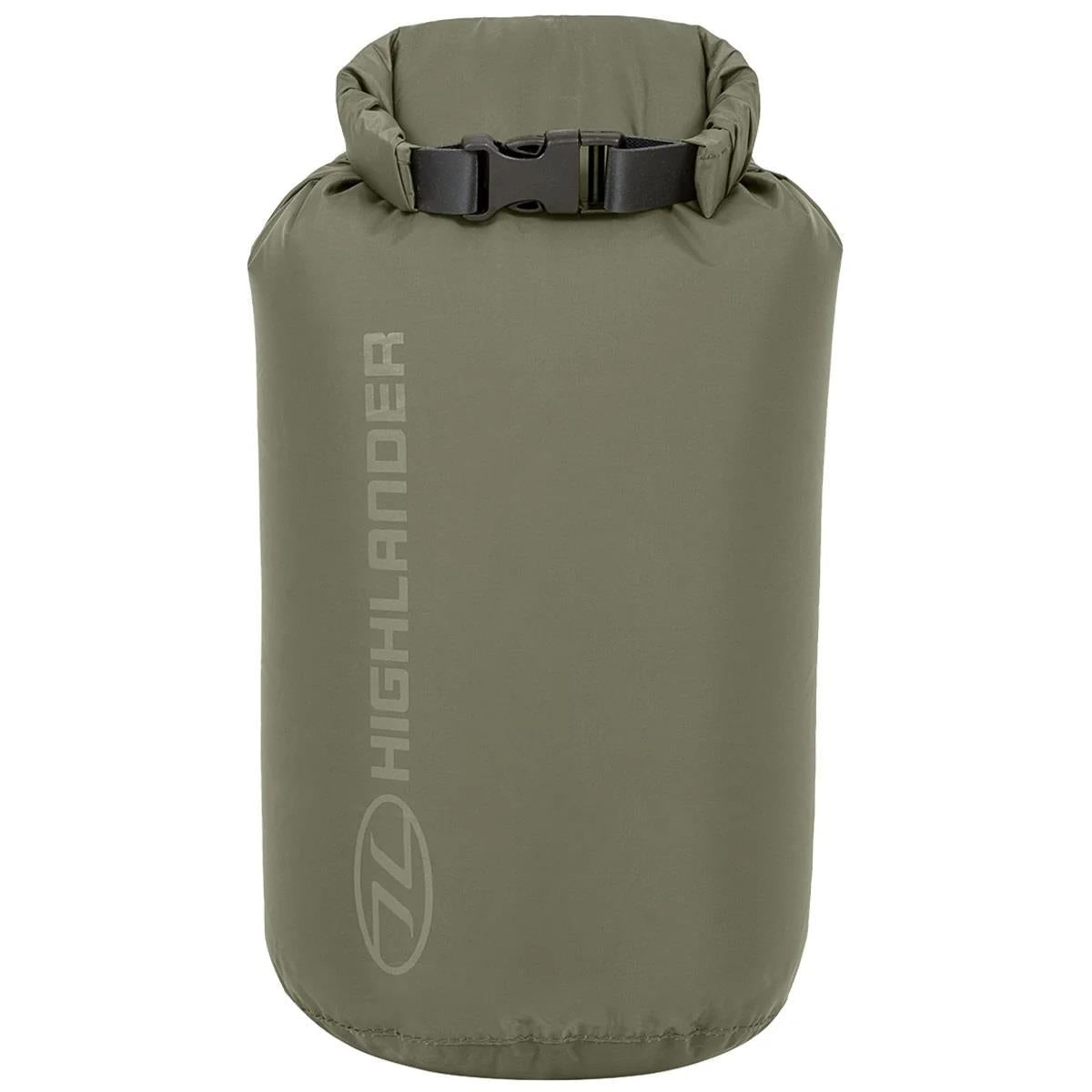 Originele Schotse militaire dry bags 1L–40L Roll Top Quick Release Buckle Olive