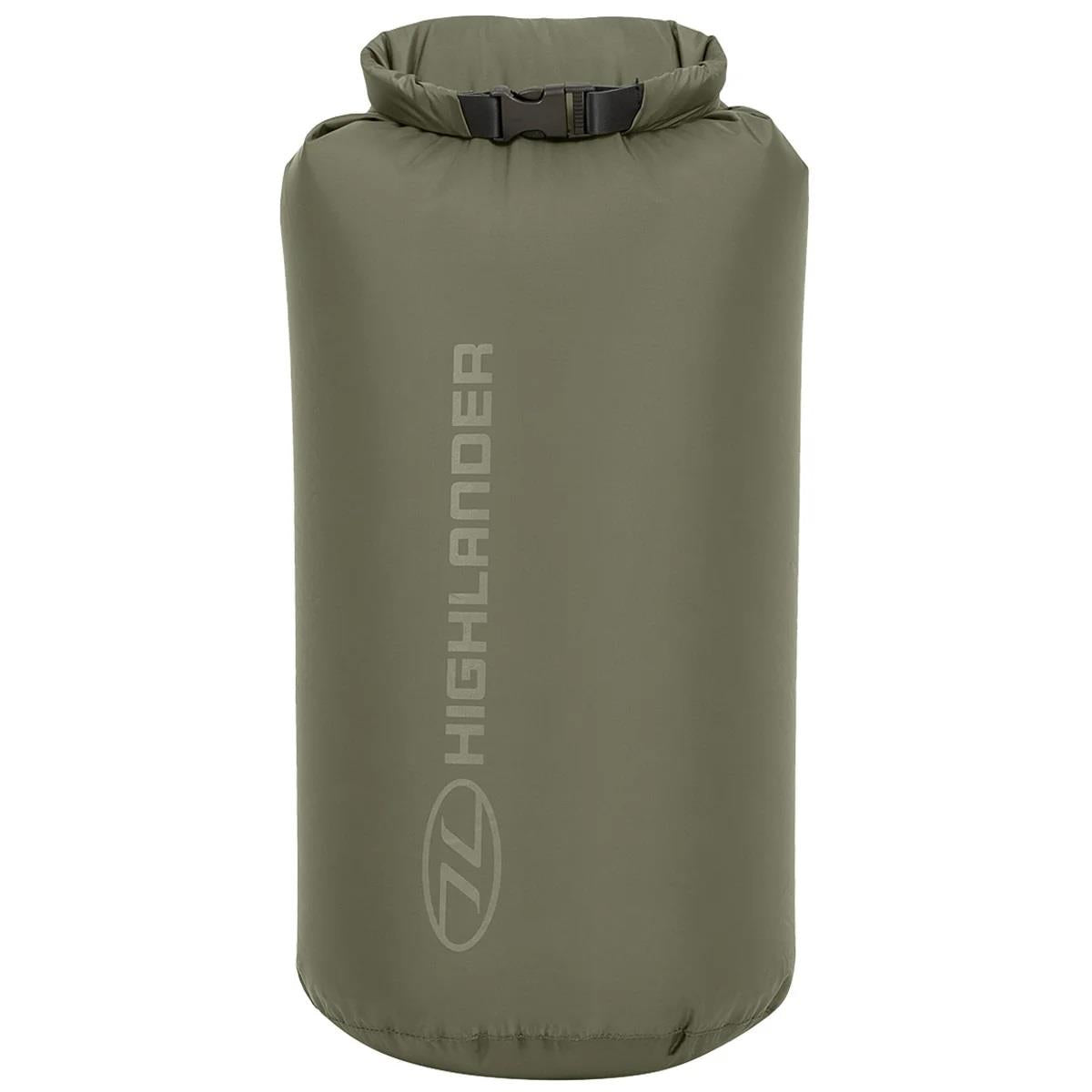 Originele Schotse militaire dry bags 1L–40L Roll Top Quick Release Buckle Olive