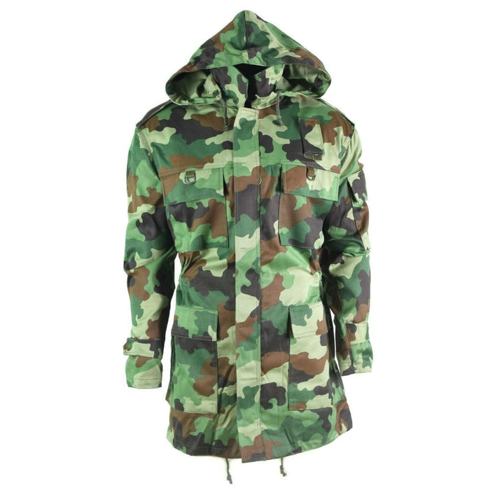 Originele Servische legerparka Special Forces Troepen BDU-jas met voering NIEUW - GoMilitar