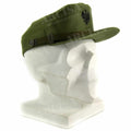 Casquette militaire espagnole originale à visière de l'armée de l'air, chapeau à visière bleu marine, vert olive