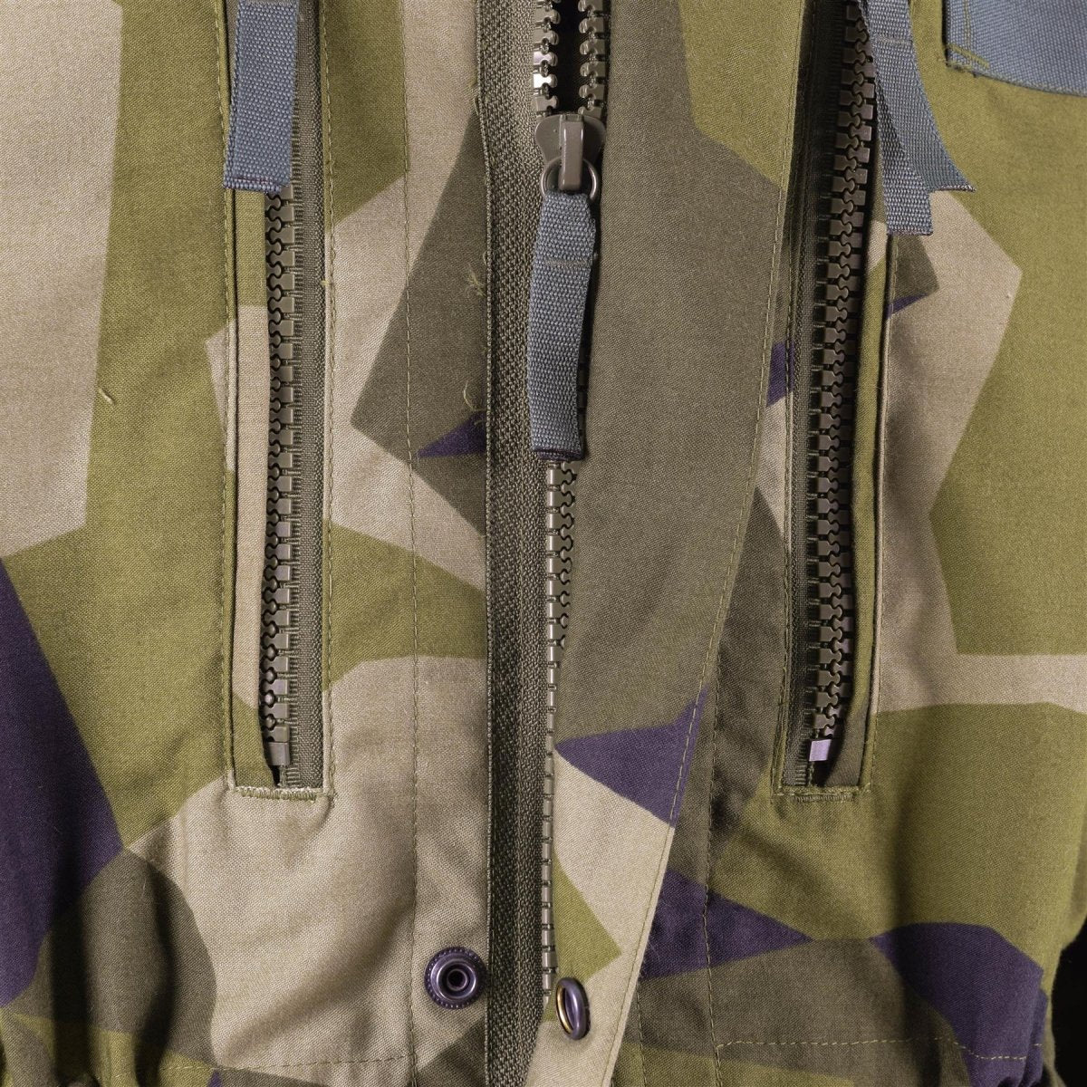 Origineel Zweeds leger zware M90 ​​jas splinter camo militaire veldtroepen nieuw