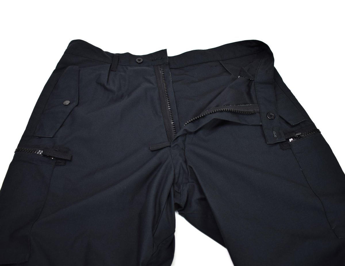 Pantalon de combat de campagne noir original de l'armée suédoise M90 ​​BDU neuf
