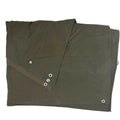 Origineel Zweeds Leger Shelter Half Zeltbahn Poncho Olive Surplus