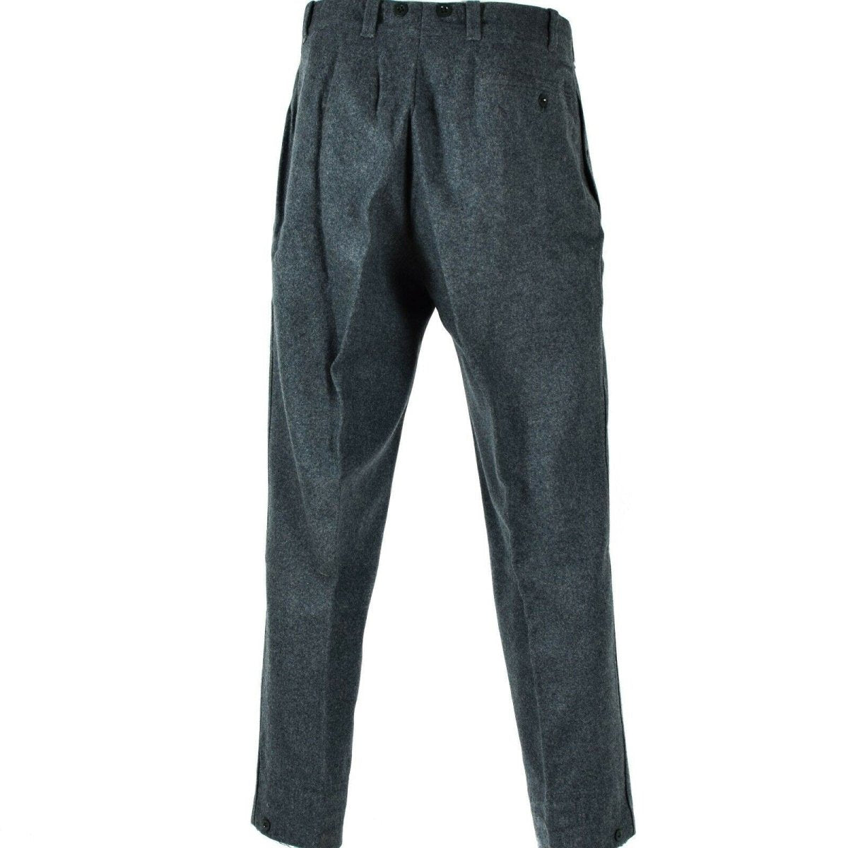 Pantalon en laine d'origine de l'armée suisse, pantalon de campagne militaire excédentaire Suisse