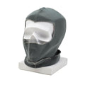 Cagoule militaire suisse originale en laine, masque d'hiver léger et chaud, élastique, gris