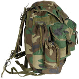 Originele Turkse leger 40L rugzak voorzakken Cordura stof Woodland Camo