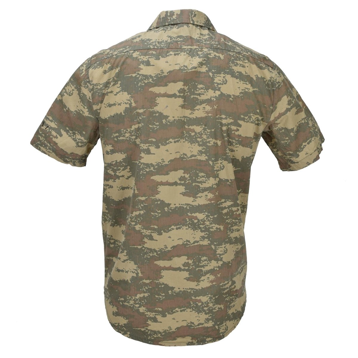 Chemises de campagne originales de l'armée turque, camouflage ripstop durable, manches courtes, tactique