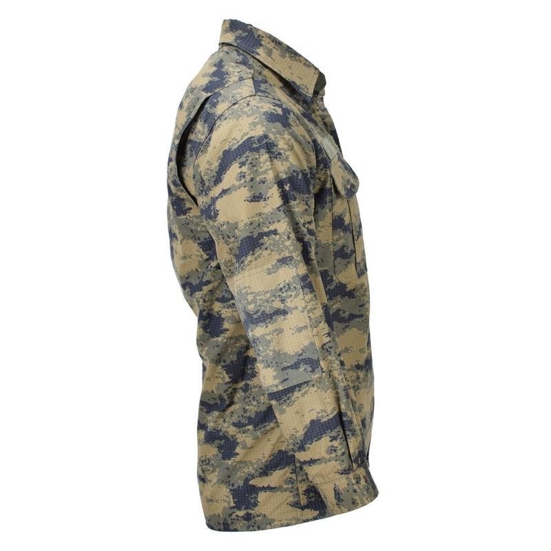Originele Turkse leger tactische jas blauw digitale camouflage duurzame ripstop