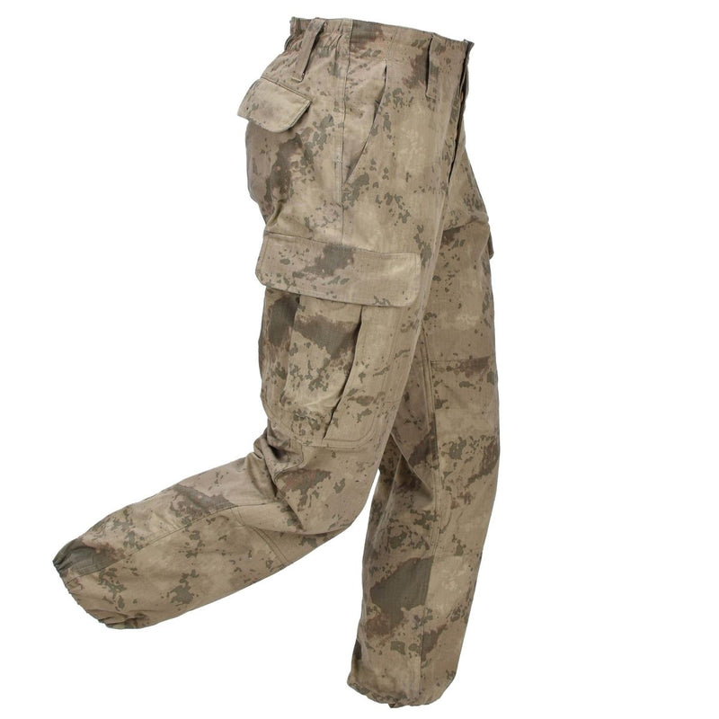 Originele Turkse militaire AG18 veldpants ripstop vrachtzakken M2018 Camo