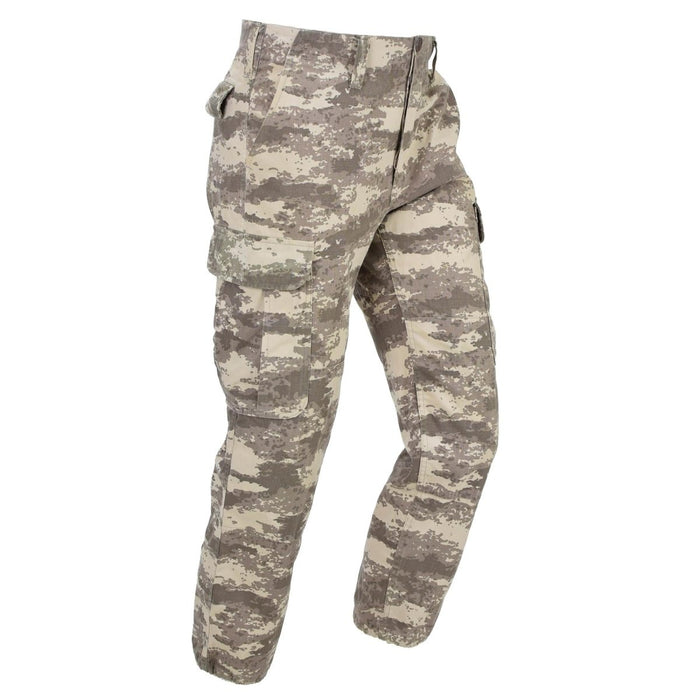 Pantalon de campagne militaire turc original AG18 RipStop M2021 Camouflage du désert - GoMilitar