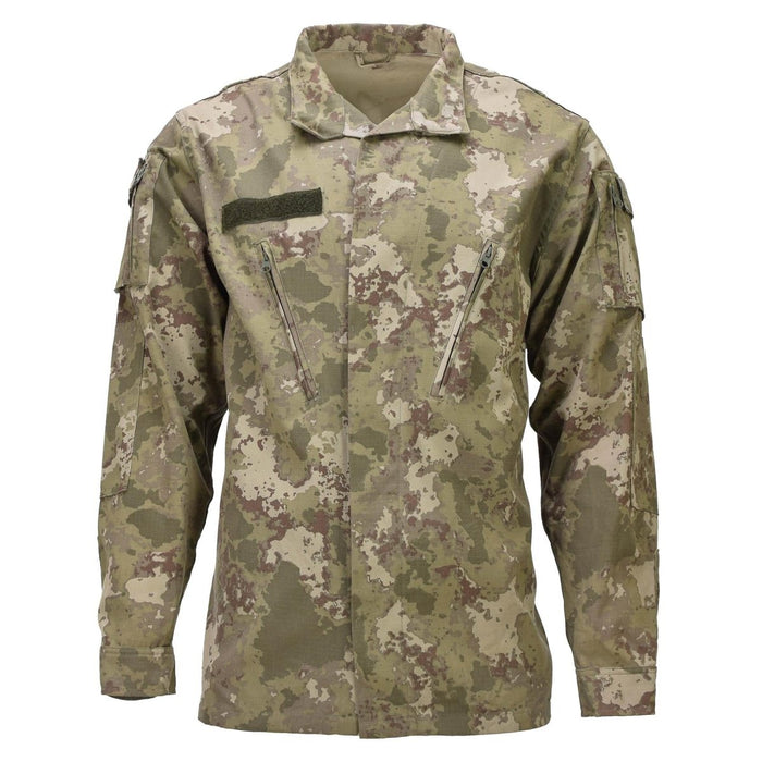 Veste d'uniforme militaire turque originale AG18 Durable RipStop M2021 Camo - GoMilitar