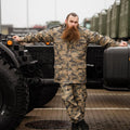 Originele Turkse militaire digitale camouflageparka met duurzame tactische ripstop-voering