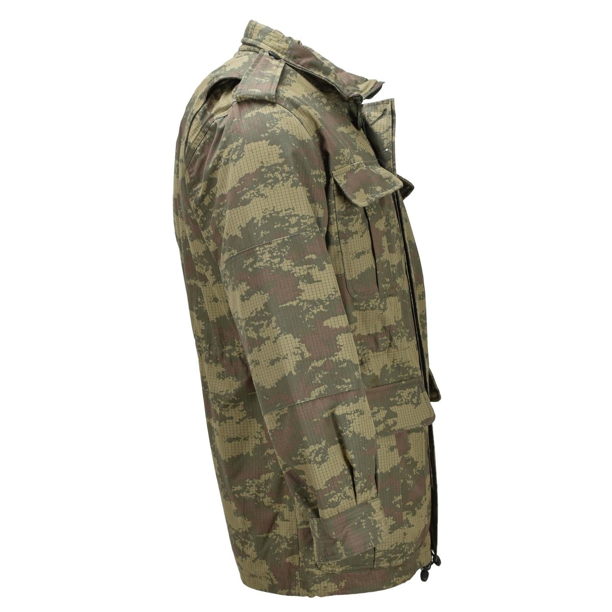 Parka militaire turque originale, doublure polaire Ripstop, camouflage M2008