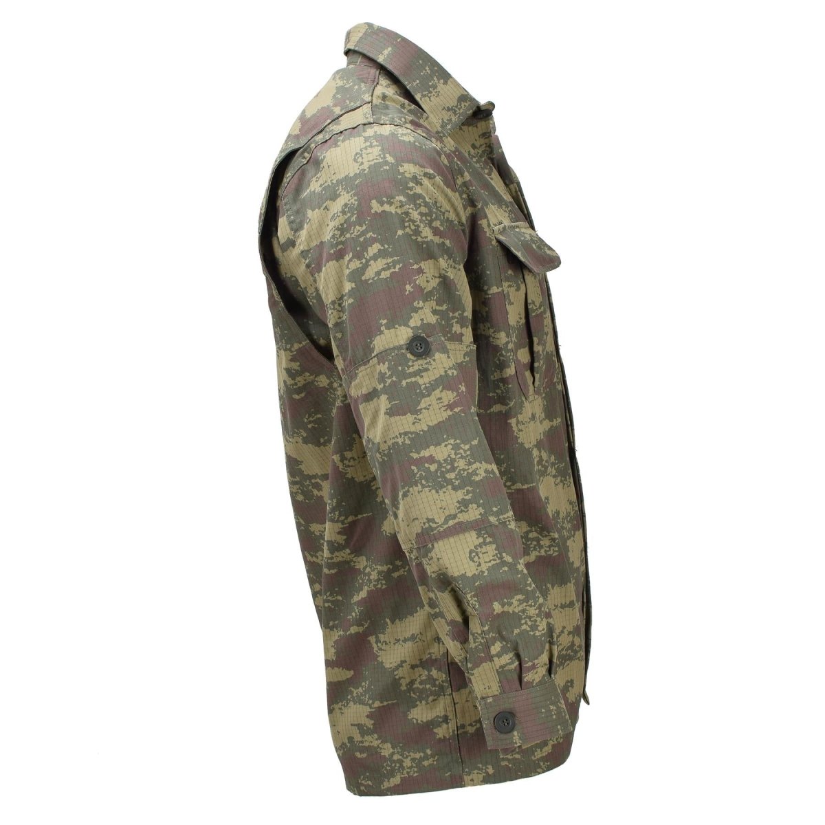 Origineel Turks militair veldshirt krasbestendig RipStop M2008 Camo