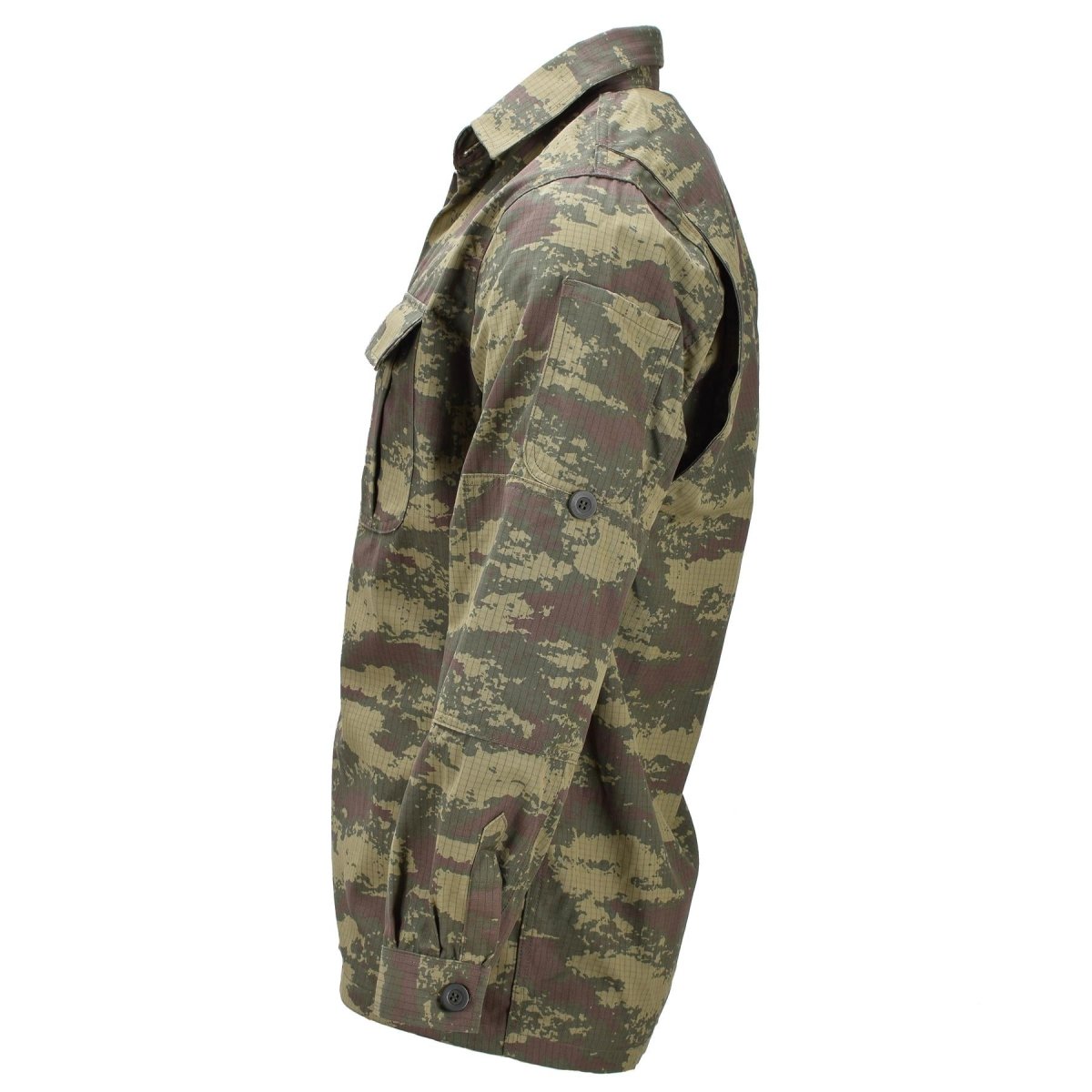 Origineel Turks militair veldshirt krasbestendig RipStop M2008 Camo
