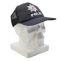 Casquette de campagne POLIS militaire turque originale, insert en maille, fermeture réglable, noir