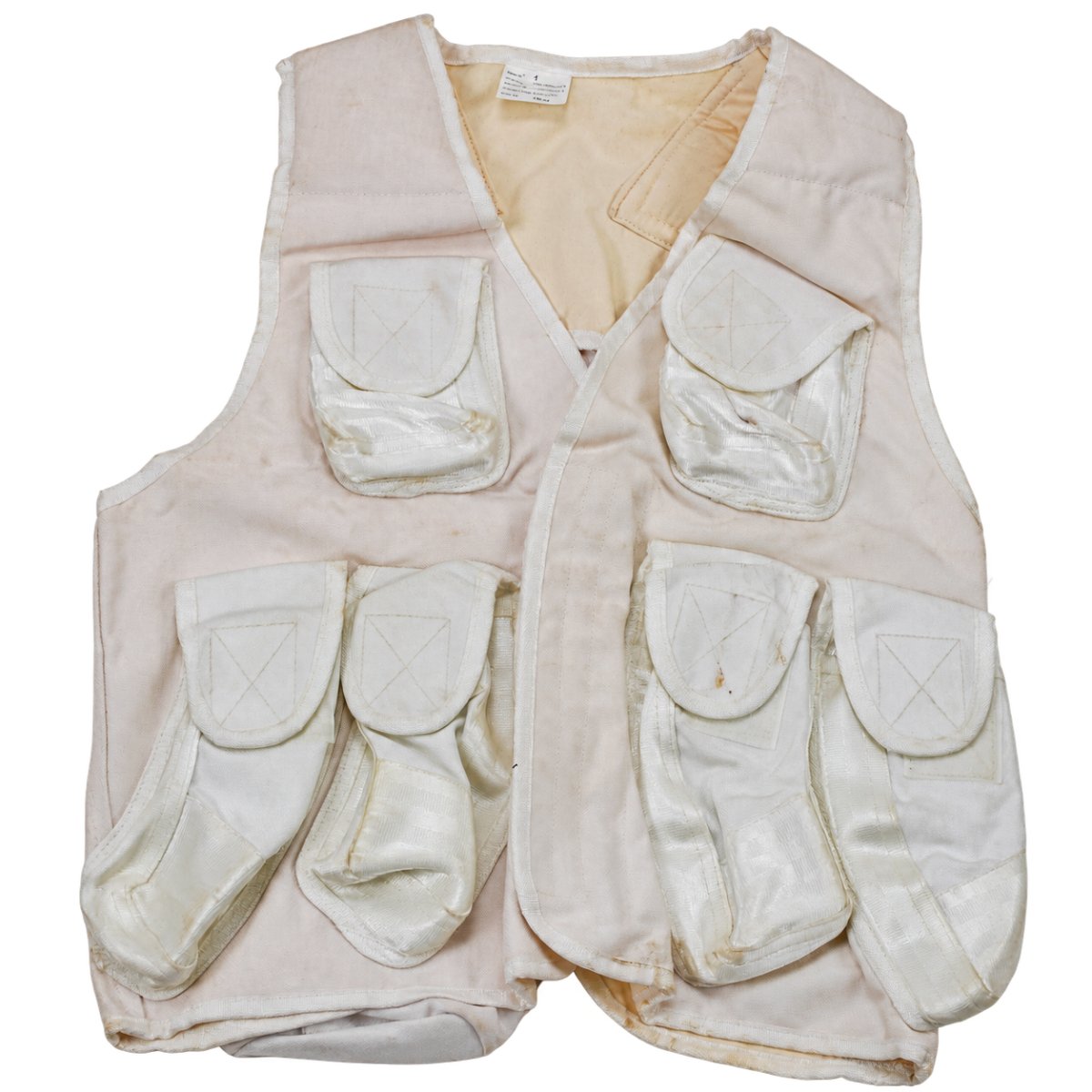Origineel Turks militair tactisch vest Multi Pouch Field Utility wit