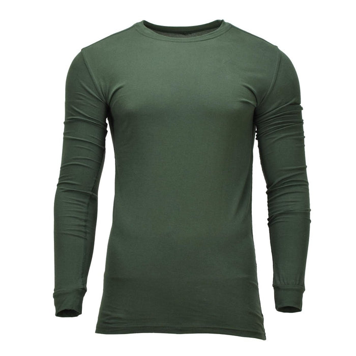 Origineel Oekraïens militair thermisch ondershirt katoen met lange mouwen groen - GoMilitar
