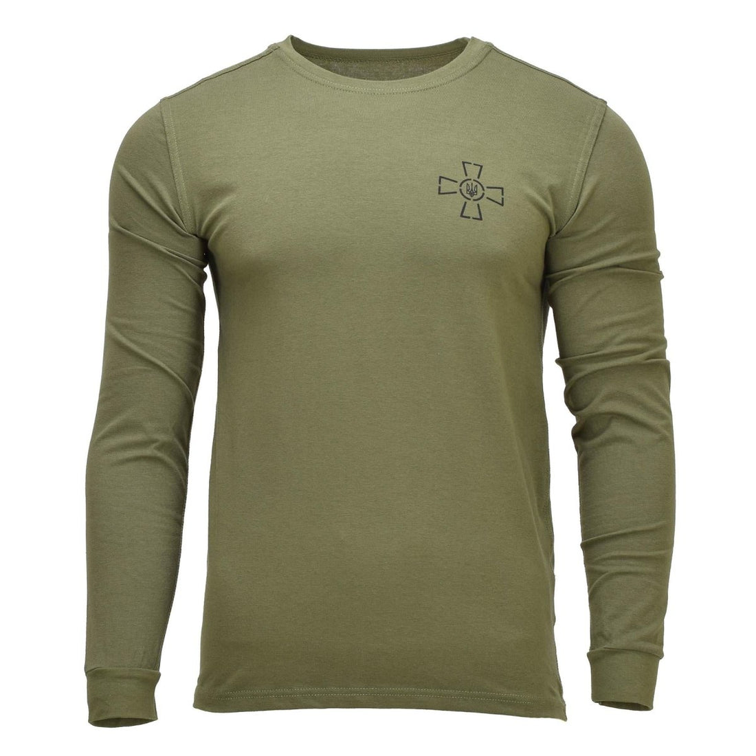 Sous-vêtements militaires ukrainiens originaux à manches longues, emblème Tryzub de la force armée