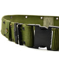 Ceinture à bretelles originale de l'armée américaine. Ceinture tactique pour pistolet militaire américain
