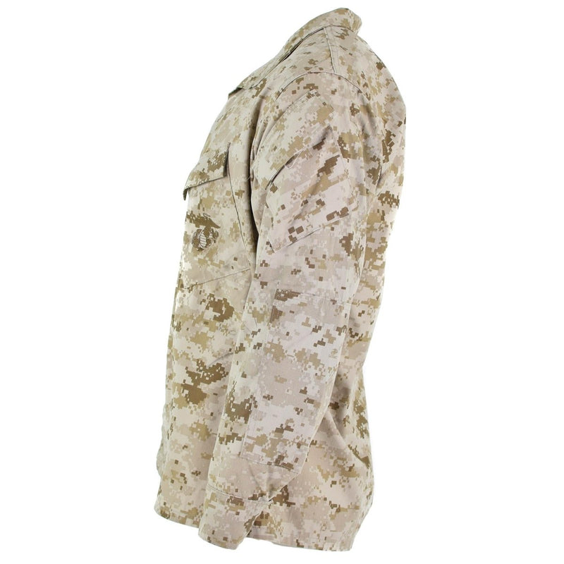 Originele Amerikaanse legertroepen jas BDU digitale woestijn camo shirts militair probleem