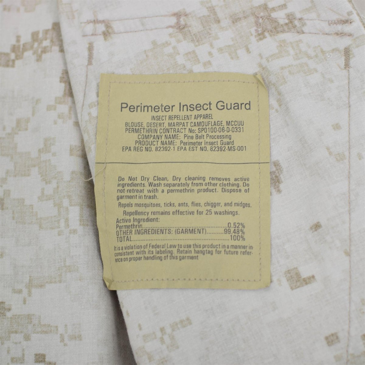 Originele Amerikaanse legertroepen jas BDU digitale woestijn camo shirts militair probleem