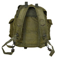 Sac à dos tactique militaire américain original de 50 l avec 3 poches extérieures pour équipement, couleur olive