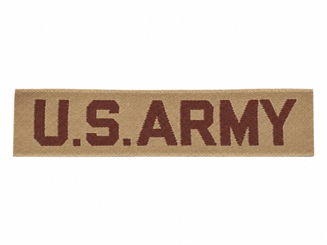Patch de bande de poitrine militaire américain Original, insignes à collectionner, surplus de l'armée kaki