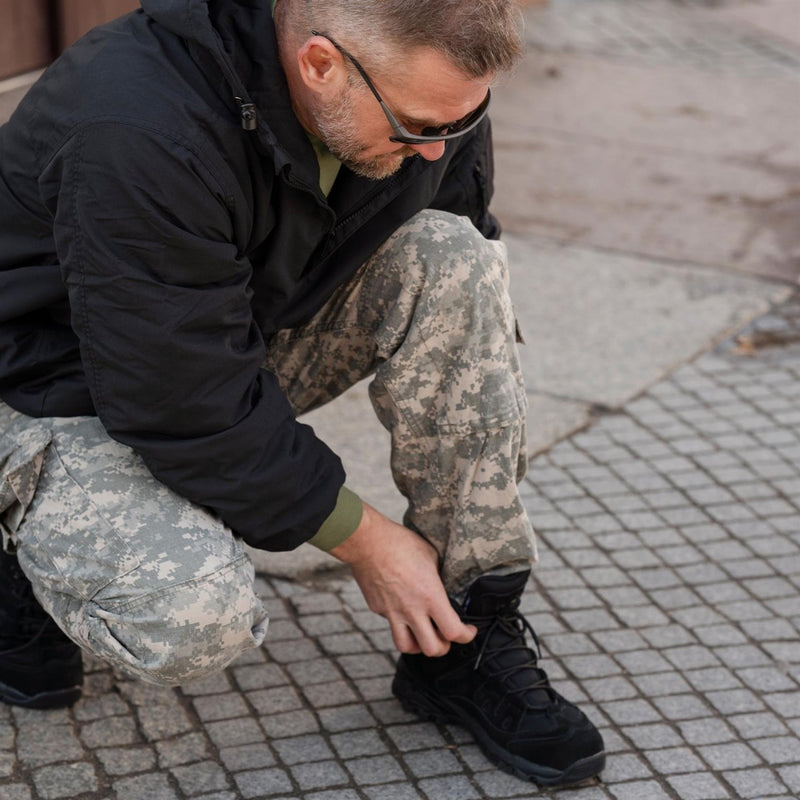 Pantalon de terrain militaire américain original Rip Stop ACU Digital Tiger Stripe Camo