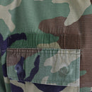 Original U.S. military jacket ripstop woodland camouflage BDU troops shirt - GoMilitar